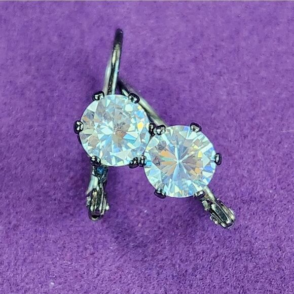 🩵Premier "Delightful" Cubic Zirconia Earrings - Picture 1 of 6